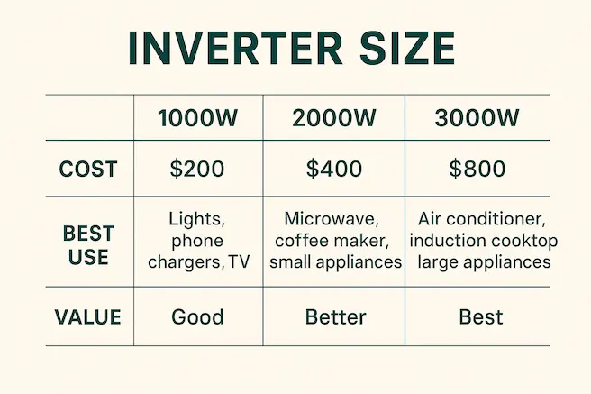 Size Inverter