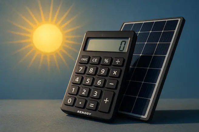RV Solar Power Calculator